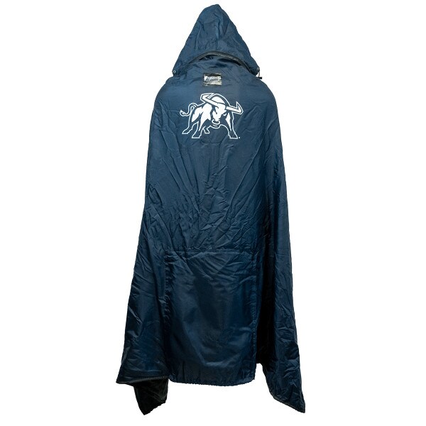 Aggie Bull Navy Poncho Wrap Fan Gear